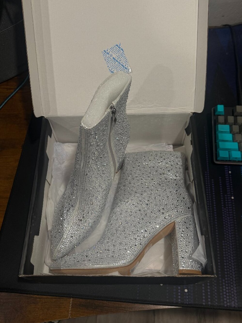 Rhinestone Booties